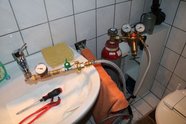 Tracer-Gas-Verfahren Tracergas